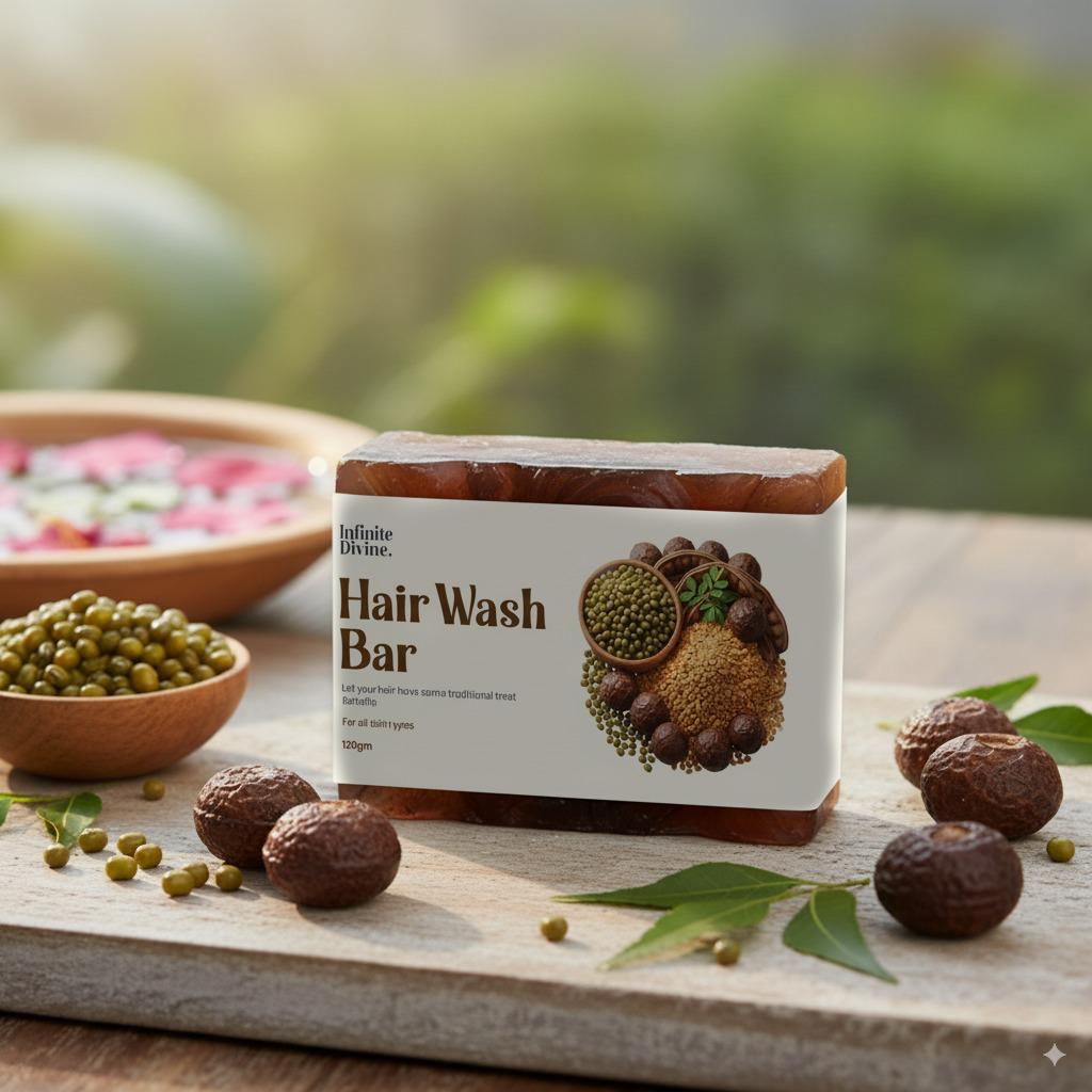 Hair Wash Bar (100gm*2)